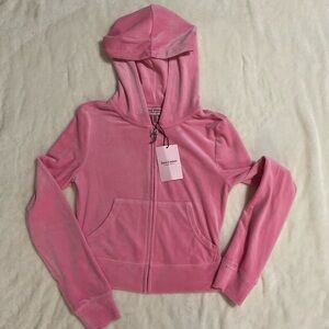 Juicy Couture Pink Velour Hoodie